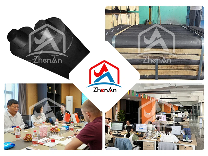 Dia 75mm-700mm L1800-2700mm UHP HP RP Electrodo De Grafito Graphite Electrode with 4tpi 4tpil Nipple for Eaf Lf Dia 75mm-700mm L1800-2700mm UHP HP RP Electrodo De Grafito Graphite Electrode with 4tpi 4tpil Nipple for Eaf Lf